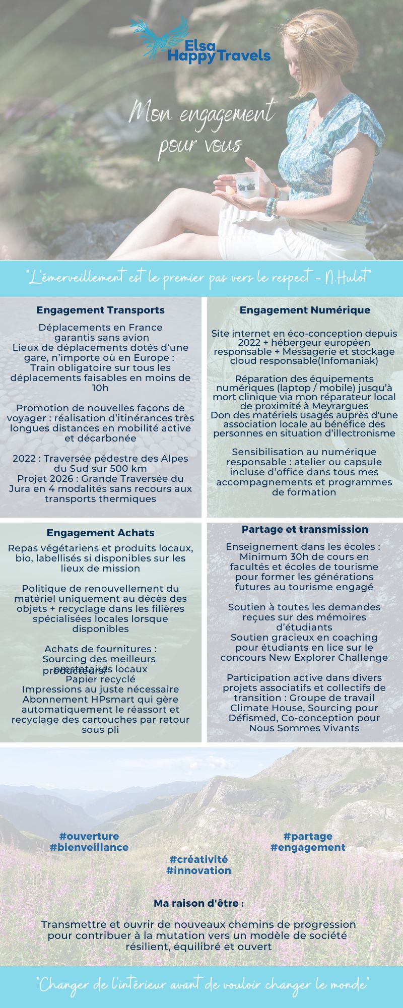 mon engagement pour vous charte d'engagements RSE